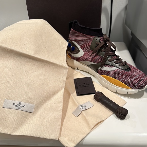 Valentino Lipstick Sneakers size 47 Euro, 14 USA - Picture 5 of 6